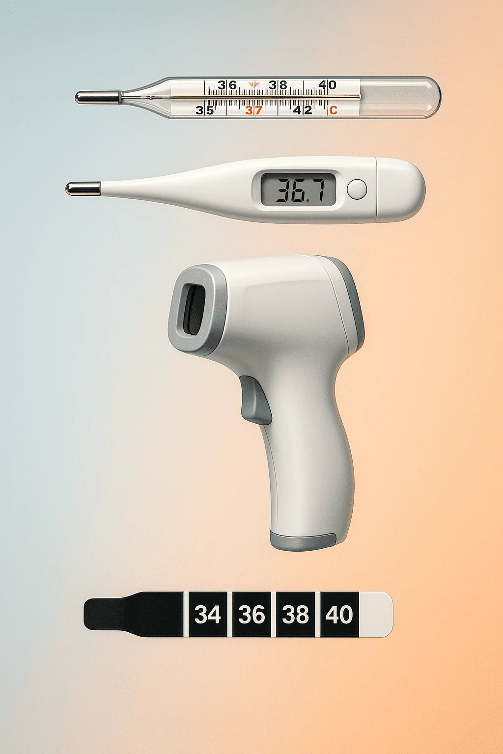 Cómo medir la temperatura de tu hijo