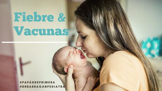 Fiebre después de una vacuna en niños