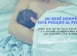Bebé que siempre está pegado al pecho durante la lactancia