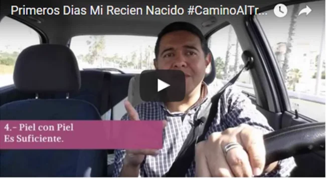 Contacto piel con piel entre madre y recién nacido