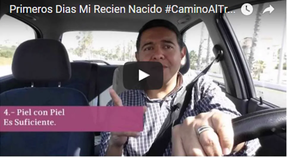 Contacto piel con piel entre madre y recién nacido